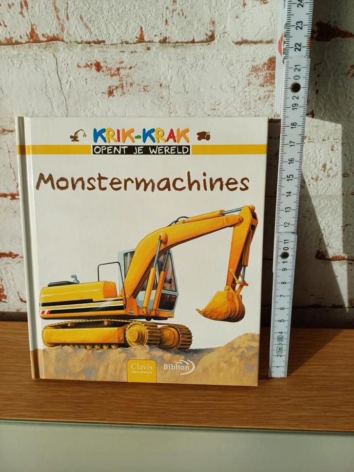 E. Chamut - Monstermachines, Boeken, Kinderboeken | Jeugd | onder 10 jaar, Zo goed als nieuw, Ophalen of Verzenden