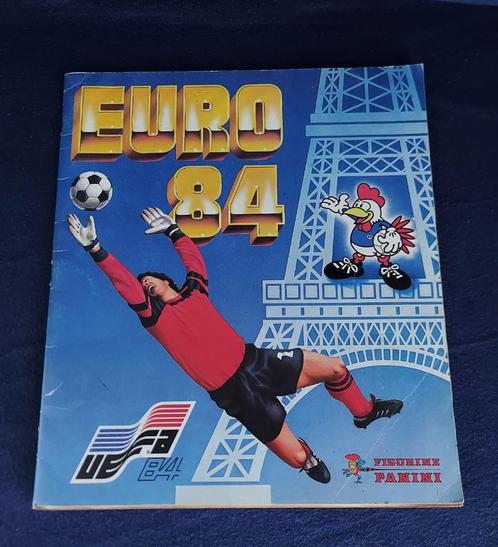 Panini sticker album voetbal ' EK Euro 84 '   -compl-, Hobby en Vrije tijd, Stickers en Plaatjes, Zo goed als nieuw, Meerdere stickers