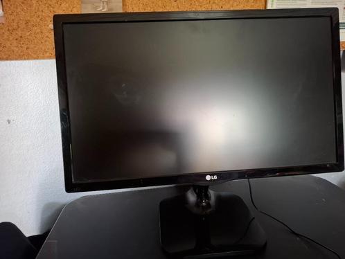 LG Computerscherm - 22 Inch, Computers en Software, Monitoren, Gebruikt, 60 Hz of minder, DVI, HDMI, VGA, Gaming, Kantelbaar, LED
