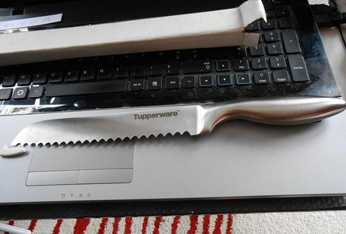 Tupperware: prachtig groot mes, volledig roestvrij staal, Huis en Inrichting, Keuken | Tupperware, Nieuw, Ophalen of Verzenden