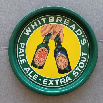 Plateau émaillé Whitebread's bière pale ale extra stout, Enlèvement ou Envoi, Utilisé, Emballage