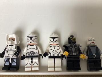 Lego Star Wars minifiguren 4 stuks ( lot3) beschikbaar voor biedingen