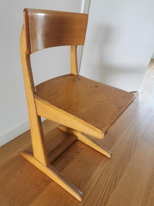 Casala vintage houten schoolstoel voor kinderen, Kinderen en Baby's, Kinderstoelen, Gebruikt, Ophalen