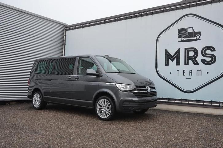 Volkswagen Transporter Caravelle-DSG-GPS-Dubbelcab-36990+BTW, Auto's, Bestelwagens en Lichte vracht, Bedrijf, Te koop, ABS, Apple Carplay