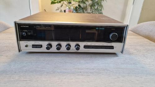Vintage Hitachi SR-3400 Solid State receiver, Audio, Tv en Foto, Versterkers en Ontvangers, Gebruikt, Stereo, Minder dan 60 watt