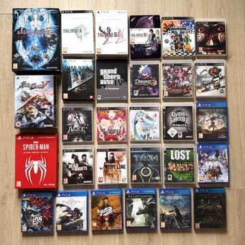 Playstation 3/Playstation 4-spellen beschikbaar voor biedingen