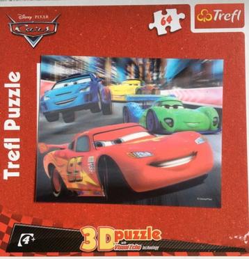 3D puzzel cars 64 stuks