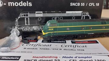 Van Biervliet B-models tuc-rail 5528 SNCB, Enlèvement ou Envoi, Comme neuf, Courant alternatif