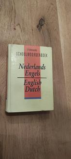 Standaard schoolwoordenboek Nederlands-Engels Englisch-Dutch, Livres, Dictionnaires, Anglais, Utilisé, Enlèvement ou Envoi