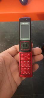 GSM Samsung, Pas d'appareil photo, Utilisé, Rouge, Clavier physique