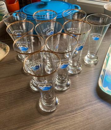 Verres à bière de Bergen 10  pièces, Enlèvement ou Envoi, Comme neuf
