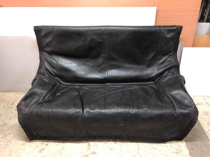 Cassina Sindbad  1 en 2 zit . Ontwerp Vico Magistretti ., Huis en Inrichting, Zetels | Zetels en Chaises Longues, Gebruikt, Leer