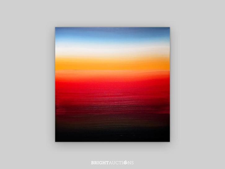 Menorca Views - 90 x 90 x 4 cm, Antiek en Kunst, Kunst | Schilderijen | Modern, Ophalen