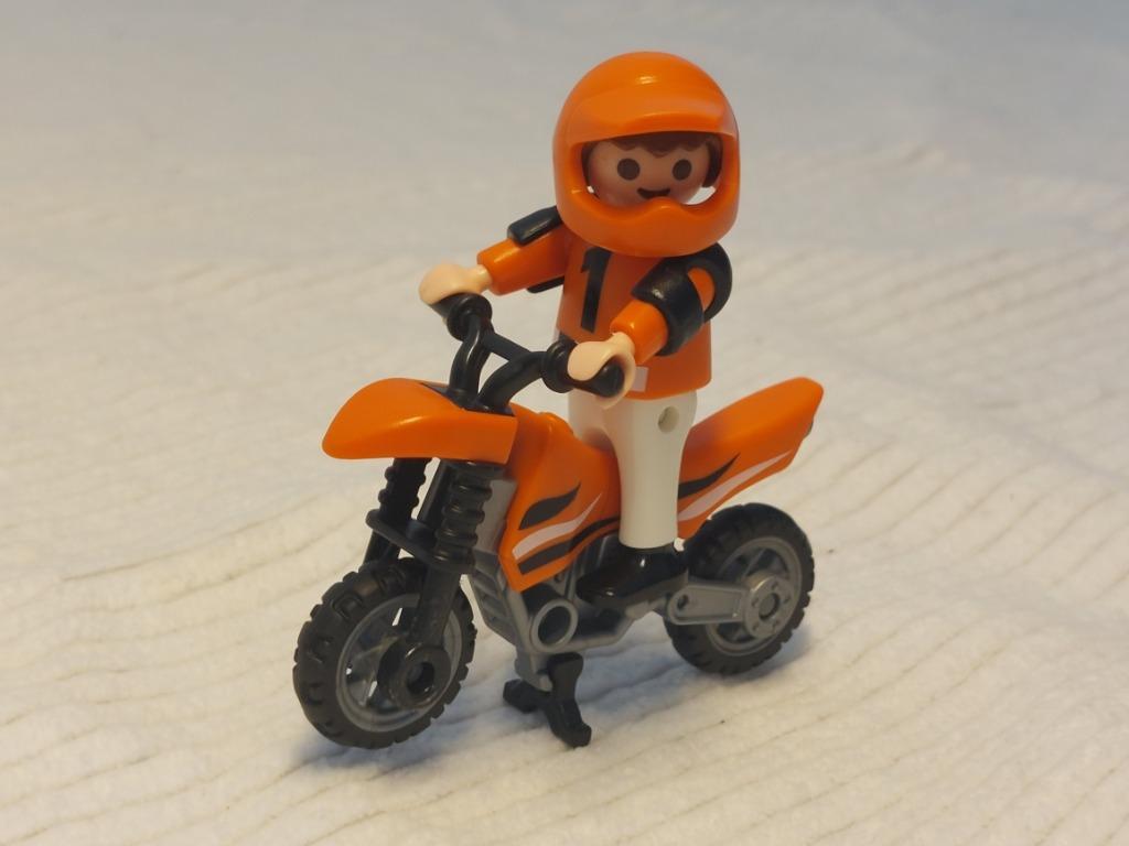 ② Playmobil 4698 - Enfant sur moto tout-terrain - COMPLET — Jouets