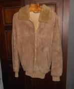 vintage daim vestje, Kleding | Heren, Jassen | Winter, Ophalen, Gedragen, Maat 48/50 (M), Beige