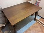 Eiken tafel 4 personen, Tuin en Terras, Ophalen of Verzenden, Zo goed als nieuw