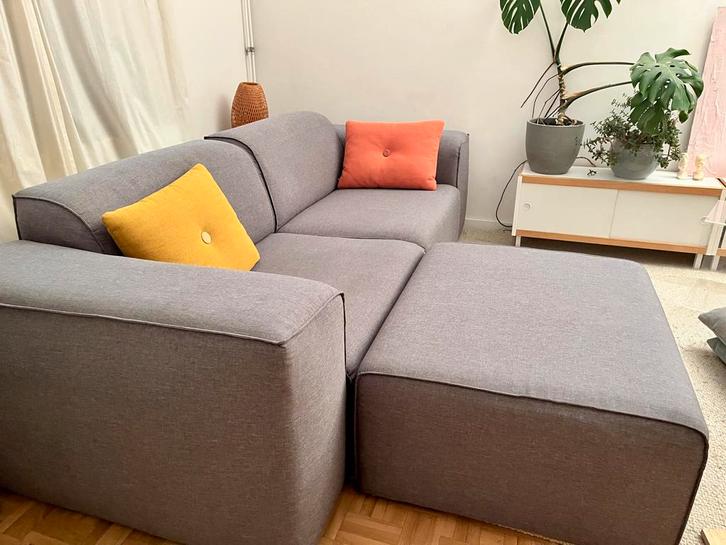 Stoffen zetel goede kwaliteit, Huis en Inrichting, Zetels | Zetels en Chaises Longues, Zo goed als nieuw, Stof, Ophalen