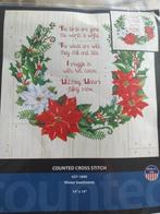 Borduurpakket Winter Sentiments van Janlynn, Hobby en Vrije tijd, Borduren en Borduurmachines, Verzenden, Nieuw, Borduurpakket