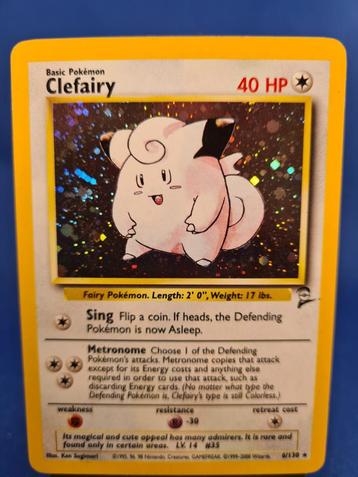 Clefairy 6/130 - Base Set 2 beschikbaar voor biedingen