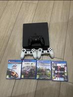 Playstation 4 slim / 3 manettes / 4 jeux, Consoles de jeu & Jeux vidéo, Avec 3 manettes ou plus, Enlèvement, 500 GB, Slim