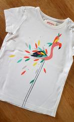 CATIMINI - T-shirt avec flamant rose et perroquet T.12 mois, Enfants & Bébés, Fille, Utilisé, Enlèvement ou Envoi, Chemisette ou Manches longues