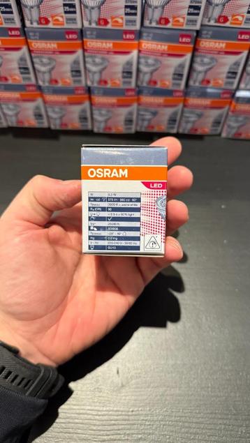 16x Osram GU10 8.3W 3000K beschikbaar voor biedingen
