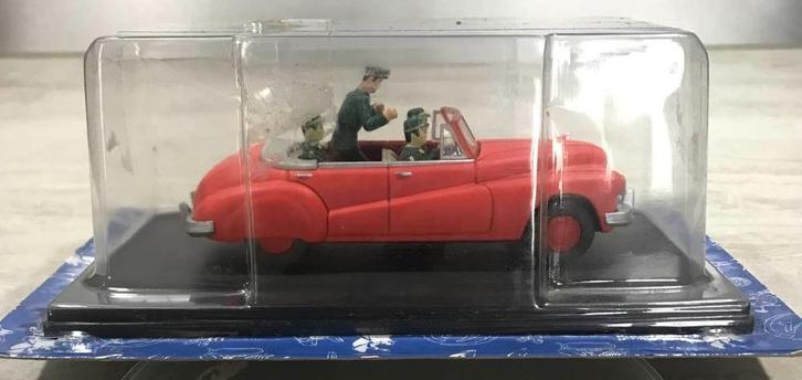 Blake & Mortimer miniatuur auto: Buick Cabriolet, Verzamelen, Stripfiguren, Zo goed als nieuw, Overige typen, Overige figuren