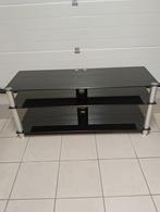 Prachtig TV meubel in tempered glas, Ophalen, Gebruikt, Glas