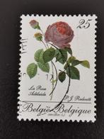 Belgie 1990 - flora - bloemen - rozen Redouté - Adelaide, Ophalen of Verzenden, Gestempeld, Overig