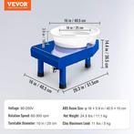 vevor draaischijf, Hobby en Vrije tijd, Pottenbakken, Ophalen, Nieuw