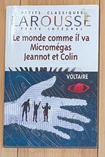 B/ Voltaire Le monde comme il va.Micromégas.Jeannot et Colin, Boeken, Sprookjes en Fabels, Gelezen