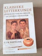 G.J.M. Bartelink - Klassieke Letterkunde, Boeken, G.J.M. Bartelink, Ophalen of Verzenden, Zo goed als nieuw