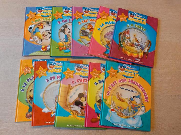 Disney Frans luister- en leerboeken 10 stuks, Boeken, Kinderboeken | Jeugd | onder 10 jaar, Nieuw, Ophalen