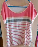Blouse rouge et blanc 46, Kleding | Dames, T-shirts, Ophalen of Verzenden, Zo goed als nieuw, Rood