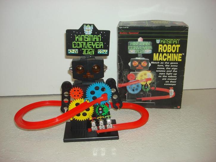 Robot kinsman machinetransporteur 7021- Nieuwe glijbaan op b, Antiek en Kunst, Antiek | Speelgoed, Ophalen of Verzenden
