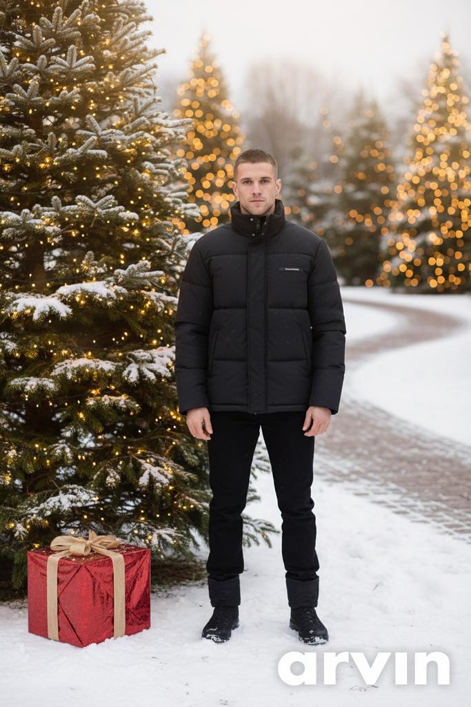 NEW with Tags – Filling Pieces Black Puffer Jacket – Size XL, Kleding | Heren, Jassen | Winter, Zo goed als nieuw, Ophalen