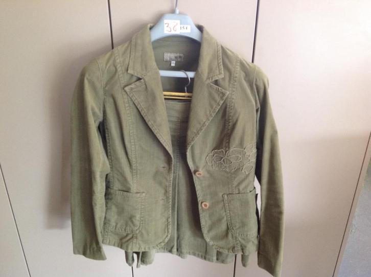 mooi groen ensemble maat 38, Kleding | Dames, Blouses en Tunieken, Zo goed als nieuw, Maat 38/40 (M), Groen, Ophalen of Verzenden