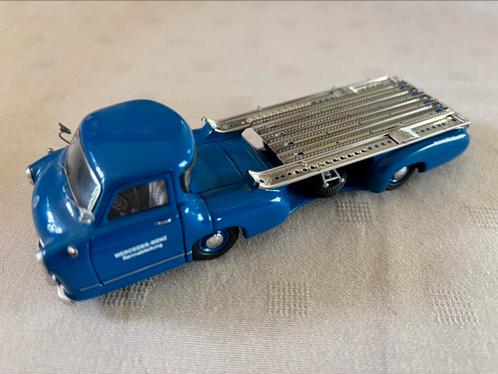 CMC 1/43 MB Renntransporter, Hobby en Vrije tijd, Modelauto's | 1:43, Zo goed als nieuw, Ophalen of Verzenden