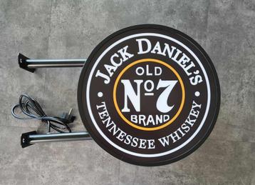 Jack Daniels dubbelzijdig decoratie verlichting reclame lamp disponible aux enchères