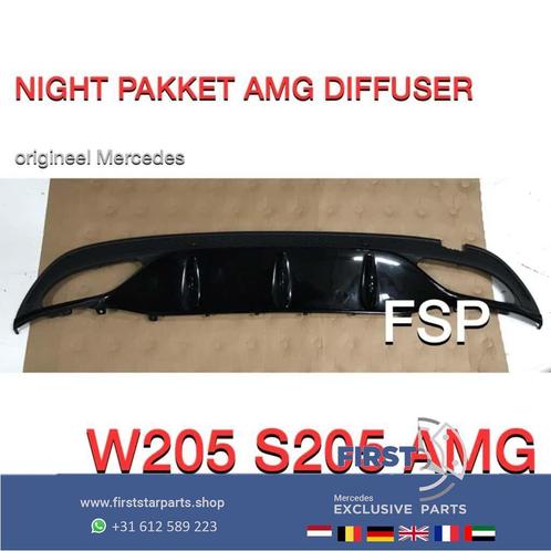W205 S205 Mercedes C Klasse sedan Estate AMG Diffuser origin, Auto-onderdelen, Overige Auto-onderdelen, Mercedes-Benz, Gebruikt
