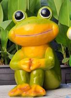 Grappige XXL zittende grote Kikker 50cm ,voor inn&out, ,, Ophalen, Nieuw, Kunststof, Dierenbeeld