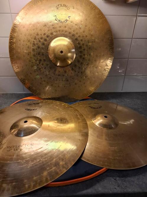 Paiste sound formula reflector cymbalen set voor uw drumstel, Muziek en Instrumenten, Instrumenten | Toebehoren, Zo goed als nieuw