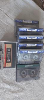 7 cassettebandjes, Tdk, Sony en Maxell, Cd's en Dvd's, Cassettebandjes, Ophalen, Gebruikt