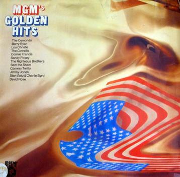 2 x Compilatie LP's: Pop Giants - MGM's Golden hits beschikbaar voor biedingen