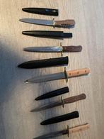 Messen dolken, Ophalen