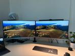 Dual 4k monitor + monitor arm + Dell docking station, Ophalen of Verzenden, Zo goed als nieuw, USB-C