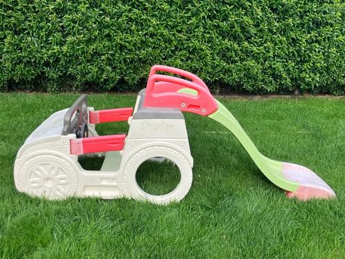 Auto met glijbaan - SMOBY, Kinderen en Baby's, Speelgoed | Buiten | Speeltoestellen, Gebruikt, Glijbaan, Zandbak, Ophalen