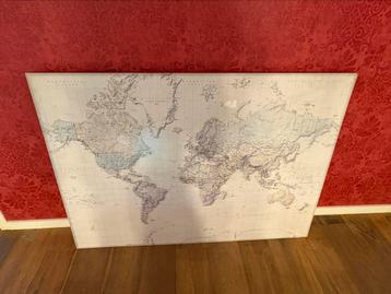 Wereldkaart beschikbaar voor biedingen