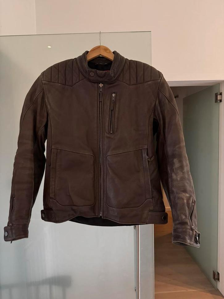 Alpinestars Crazy Eight Leather Jacket Tobacco Brown, Motoren, Kleding | Motorkleding, Jas | leer, Tweedehands, Ophalen of Verzenden