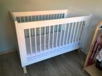 Babybed Bopita - inclusief matras, beschermer en hoeslaken, Ophalen, Gebruikt, Minder dan 140 cm, Matras